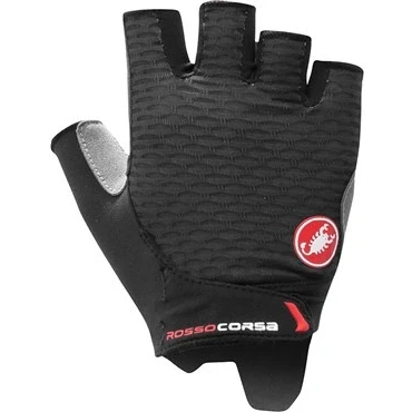 Image of Castelli Rosso Corsa 2 Womens Mitts Short Finger Gloves