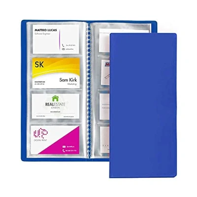 Image of Favorit 100460546 Business Card Holder, Blue