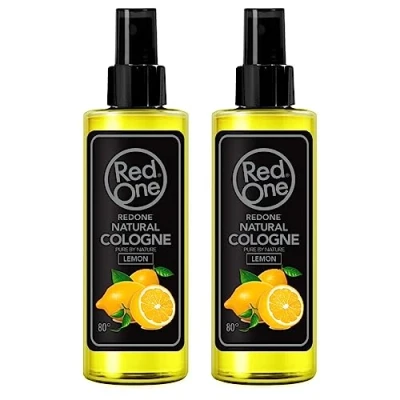 Image of Redone Aftershave Barber Lemon Cologne Spray 150ml (2 PCS OFFER)