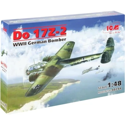 Image of ICM ICM48244 1:48 Do 17Z 2, WWII German Bomber, Mittel