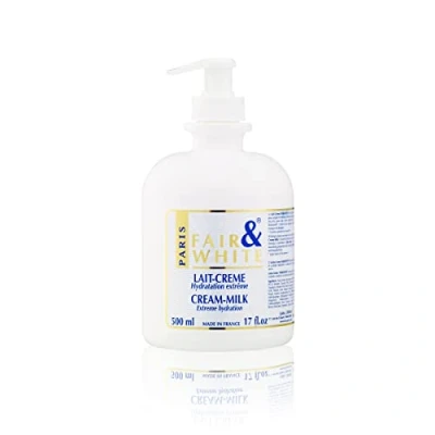 Image of Fair and White Original Cosmetic for Blemished Skin Milk Cream Ultimate Moisturiser 500 ml