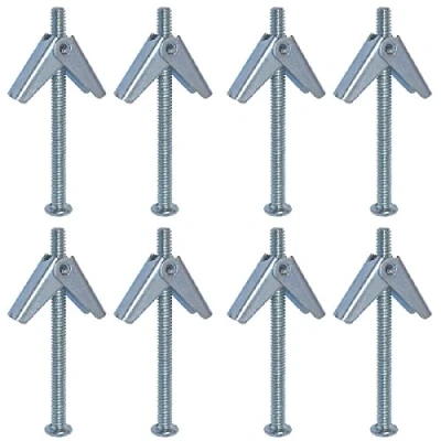 Image of M5 x 50mm Spring Toggle Plasterboard Fixing 8 Pack
