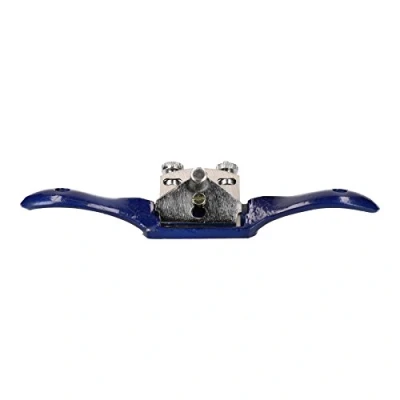 Image of Flat Face Spokeshave 250mm 2 Handed Spoke Shave Wood Planer 54mm Blade