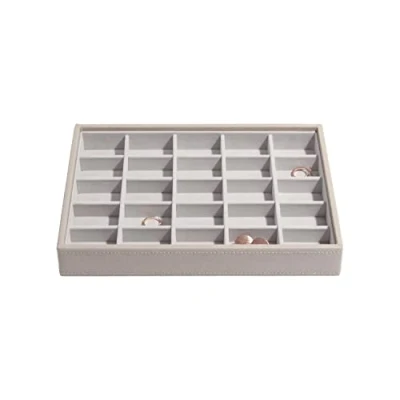 Image of Stackers Taupe Classic Medium Jewellery Box Trinkets Layer