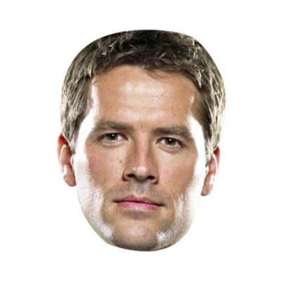 Image of FoxyPrinting Michael Owen Celebrity Cardboard Party Face Mask Fancy Dress