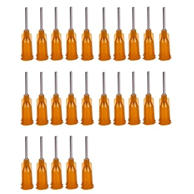 Image of Luer Lock Plastic Syringe, 23G Blunt Tip, Measuring Syringe Tools for Measuring, Lip Gloss, Liquid Refilling, Dispensing, DIY Crafts, Oil Feeding Pets, Scientific Labs, Glue Applicator…