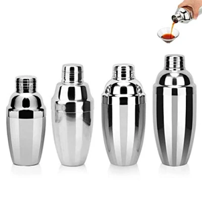 Image of T&amp;F Cocktail Shaker, Shakers 250 750ml, Making, Shaker Kit Bartender Maker Stainless Steel Drink/Pub/Party/Bar