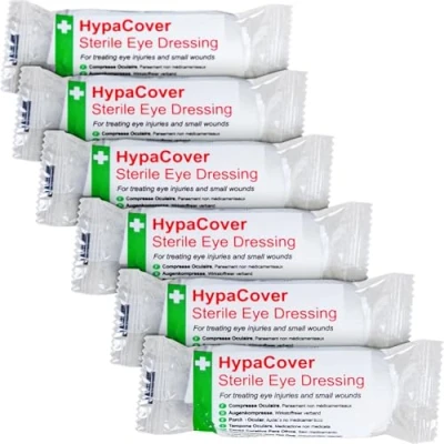 Image of HypaCover Sterile Eye Pad Dressing Bandage (Pack of 6)