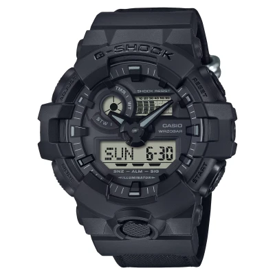 Image of Casio GA 700BCE 1AER Black Resin Digitale analogico Man Watch
