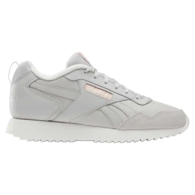 Image of Reebok Women&#039;s Glide Ripple Sneaker, Steely Fog F23/Possibly Pink F23 R/Chalk, 5 UK