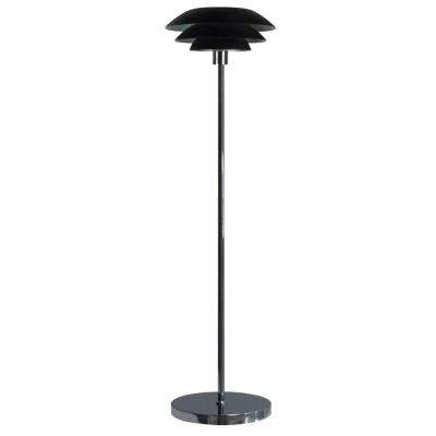 Image of Dyberg Larsen DL31 floor lamp metal Ø 31 cm black