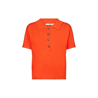 Image of ESPRIT Women&#039;s 993ee1i320 Sweater, Orange red, M