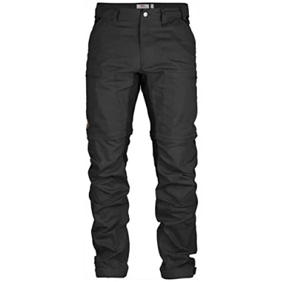 Image of FJALLRAVEN Men&#039;s F81535 Trouser, Dark Grey/Black, FR : M (Taille Fabricant 48)