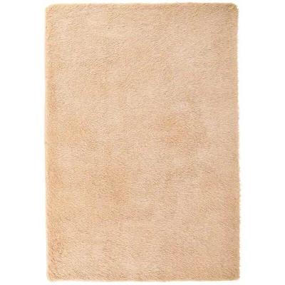 Image of vidaXL Shaggy Rug High Pile NAVARRA Beige 120x170 cm Polyester