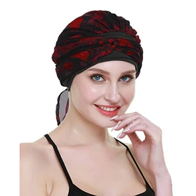 Image of Headwraps for Chemo Women Cancer Head Scarves Hair Loss Patients Gifts Cap