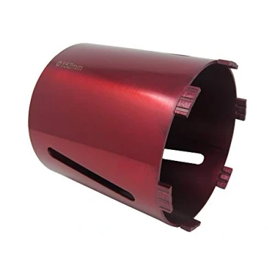 Image of 152mm 6&quot; Dry Diamond Drilling Core Drill Bit Turbo Segments for Brick &amp; Masonry