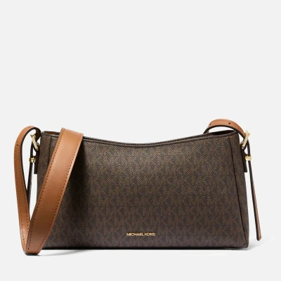 Image of Michael Kors Moore Faux Leather Pouchette Bag