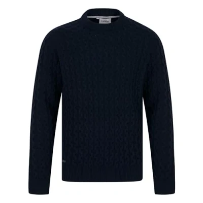 Image of Tokyo Laundry Men&#039;s Chunky Cable Knit Crew Neck Jumper