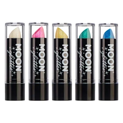 Image of Iridescent Glitter Lipstick by Moon 5g (Set of 5)