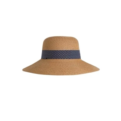 Image of Weird Fish Arifa Straw Sun Hat Natural Size ONE
