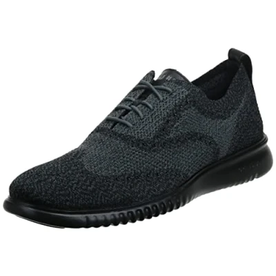 Image of Cole Haan Men&#039;s 2.zerogrand Stitchlite Oxfords, Black Magnet, 12 UK