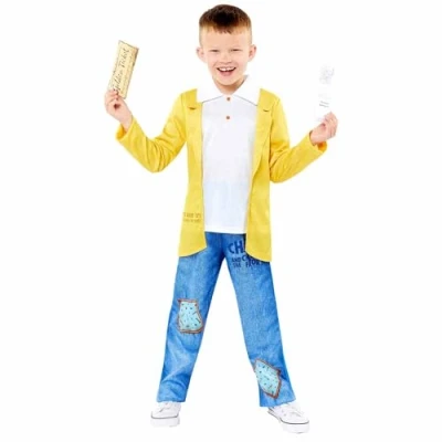 Image of Amscan 9916179 Kids Official Roald Dahl Charlie Bucket Boys World Book Day Costume Age: 4 6 Yrs