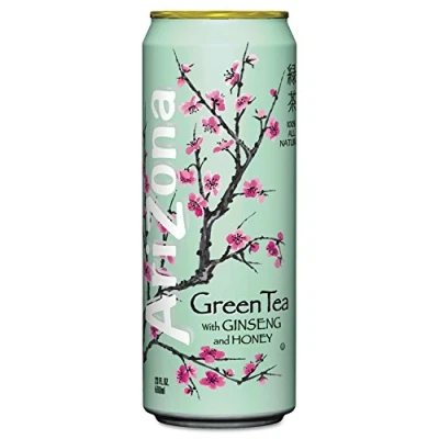 Image of Arizona Green Tea, 23 Ounces (Pack Of 24)
