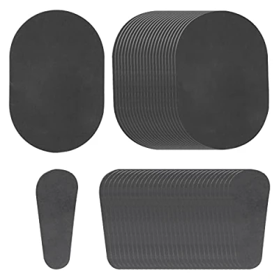 Image of Set of Exfoliating Hair Removal Pads for Arms, Face and Legs.