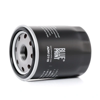 Image of 02630475 Oil Filter BLUE PRINT ADN12110 Spin on NISSAN: Note I, MICRA 2, 3