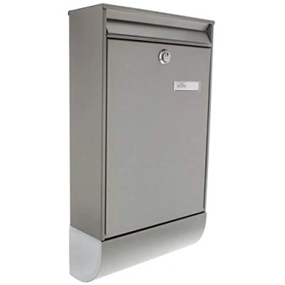 Image of Burg Wächter 39700 Letterbox Berlin Set 37770 NI, Stainless Steel