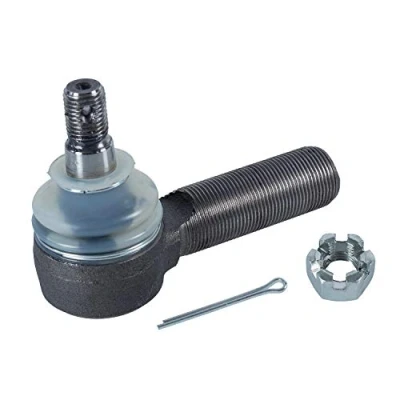 Image of 0003301135, A0003301135 Track rod end FEBI BILSTEIN 39872 18mm Front Axle Right with crown nut MERCEDES BENZ: T2/LN1 Platform/Chassis