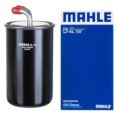 Image of 70388386 Fuel Filter MAHLE ORIGINAL KL 737 In Line 8mm 8,0mm MITSUBISHI: Outlander 2 SUV, Grandis, Lancer 8