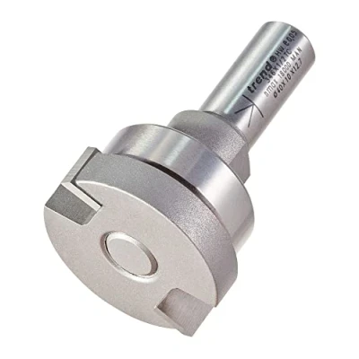 Image of Trend Intumescent Router Cutter Bit, Used to Create an Effective Barrier Fire and Smoke, 1/2 Inch Shank, 10mm Cut Diameter &amp; 40mm Length, 346X1/2TC