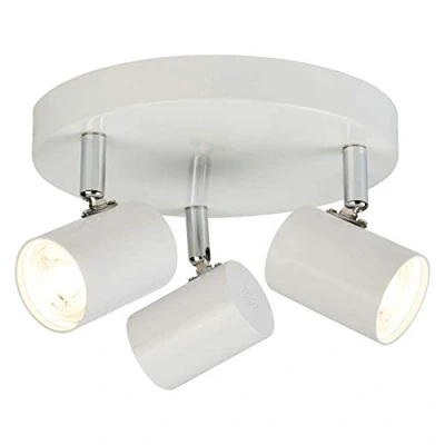 Image of Rollo Integrated LED 3 Light Spotlight White