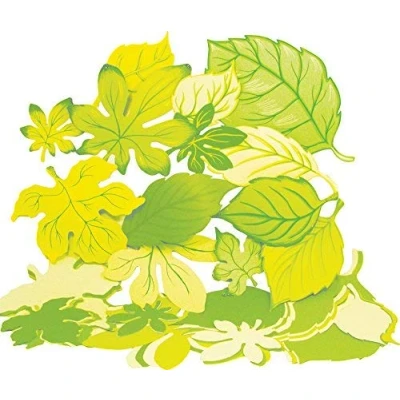 Image of Springboard Jumbo Spring/Summer Leaves for Classroom Display Pre Cut Colourful Card Shapes Decorations and School Supplies Arts Crafts Kids 60 Pack Multiple Sizes