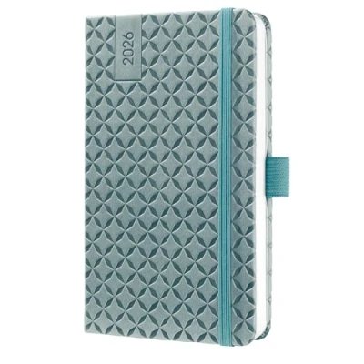 Image of Sigel Jolie Diary 2026 A6 Week to View Ocean Blue