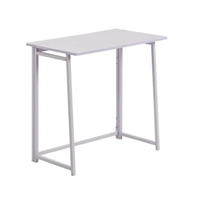 Image of Lilac Deluxe Wooden Folding Desk By Harbour Housewares Easy Assemble