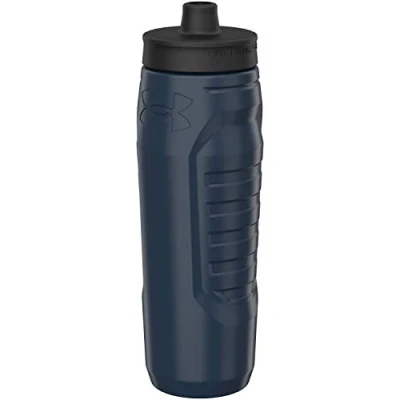 Image of Under Armour Squeeze Water Bottles, 32 oz Sideline Sports Bottle with Quick Shot Lid, &amp; Easy Hydration, Gym Bottle, 1 32oz