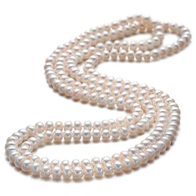 Image of Vintage Faux Pearl Necklace 150cm Long 1920s Art Deco Beads Flapper Gatsby Dress Cluster Wedding Rope Chain