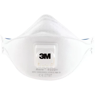 Image of 3M 9322+ Aura Ffp2v Fold Flat