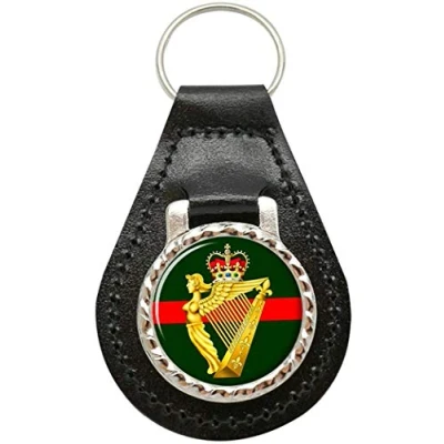 Image of Ulster Defence Regiment, British Army Leather Key Fob