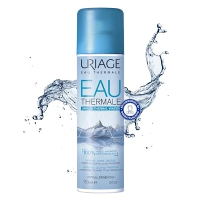 Image of Uriage Thermal Water Spray 150ml Facial Toner Moisturizes &amp; Refreshes Soothes Dry Skin Improves Complexion Ideal for Daily Use in Summer