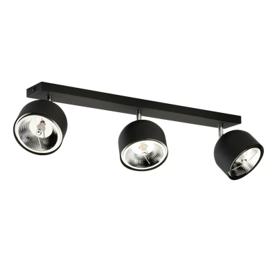 Image of Altea Ceiling Spotlight Bar Black 3xGU10