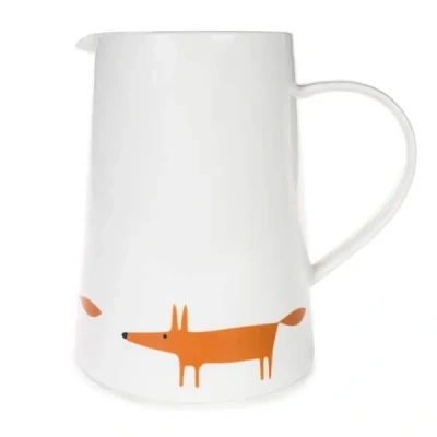 Image of Scion Living Mr Fox Ceramic &amp; Orange Large Jug