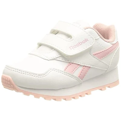 Image of Reebok Unisex Baby Royal Rewind Run Kc Sneakers, Ftwwht Clapnk Ftwwht, 7.5 UK Child