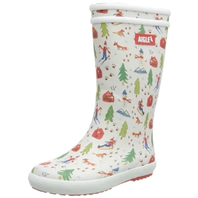 Image of Aigle Boy&#039;s Unisex Kids Lolly Pop F Pt2 Rain Boot, Zermatt, 8.5 UK Child