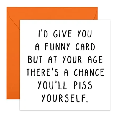 Image of Central 23 Funny Birthday Card Rude For Mum Sister Wife Grandma Witty Humour 50th 60th 70th Mothers Day Offensive Joke Dad Comes With Stickers