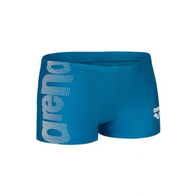Image of arena Boy&#039;s Logo Swimsuit Shorts, Pool and Beach In Soft Quick Drying Fabric, Partially Lined Through The Front