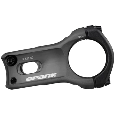 Image of Spank Stem Split 35, 50mm Gun Metal bicycle Adult Unisex