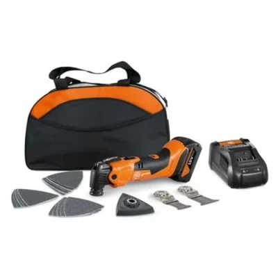 Image of Fein 71293870240 18V AMM500 Plus Cordless Multi Tool with 1 x 4.0Ah Battery, Charger &amp; Bag